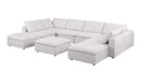 1100 - Top-Grain Italian Leather 9-Piece Sectional With Chaise