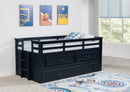 Carlsbad - Wood Captains Bed With Trundle