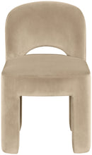 Celine - Velvet Performance Fabric Upholstered Dining Chair (Set of 2)