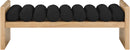 Waverly - Bench With Natural Frame