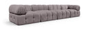 Orin - Fabric Velvet 4 Piece Modular Sofa