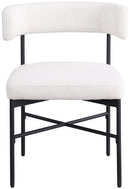Rivage - Durable Dining Chair With Black Frame (Set of 2)