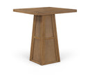 Fenwick - Cane, Oak Veneer And Solid Wood Bar Height Table