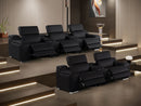 1116 - 8-Piece Modular Power Reclining Sofa, Loveseat & Chair Set In With 5 Power Recliners & Power Headrests