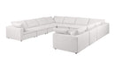 1100 - 10-Piece U-Shaped Sectional In Italian Fabric