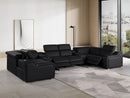 1116 - 8-Piece U-Shaped Sectional Sofa In With 4 Power Recliners & Power Headrests