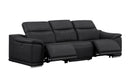 2679 - Genuine Leather Sofa With Dual Power Recliners