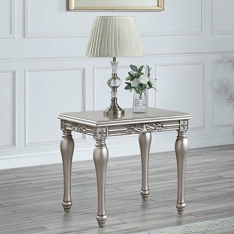 Pelumi - End Table - Platinum