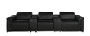 1126 - 5-Piece Modular Power Reclining Sofa In With 3 Power Recliners & Power Headrests