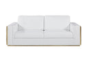 1130 - Top Grain Italian Leather Sofa