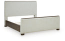 Radkin - Upholstered Panel Bed