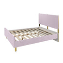 Gaines - Full Bed - Pink High Gloss