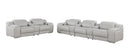 1116 - 8-Piece Modular Power Reclining Sofa, Loveseat & Chair Set In With 5 Power Recliners & Power Headrests