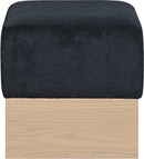 Havre - Ottoman / Stool With Natural Base