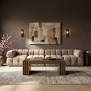 Orin - Fabric Velvet 4 Piece Modular Sofa