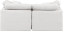 Indulge - Faux Leather 2 Seat Modular Sofa