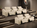 1116 - 8-Piece Modular Power Reclining Sofa, Loveseat & Chair Set In With 5 Power Recliners & Power Headrests