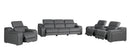 1116 - 7-Piece Modular Power Reclining Sofa, Loveseat & Chair Set In With 6 Power Recliners & Power Headrests
