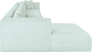 Shaggy - 5 Piece Modular Sectional With Chaise