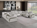 1224 - 12-Piece U-Shaped Sectional Sofa In With 4 Power Recliners & Power Headrests