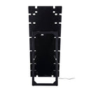 Noralie - Floor Mirror With Faux Diamonds - Mirrored