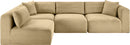 Shaggy - 4 Piece Modular Sectional