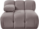 Orin - Velvet Performance Fabric Upholstered Modular Chair