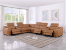 1116 - 8-Piece L-Shaped Sectional Sofa In With 3 Power Recliners & Power Headrests