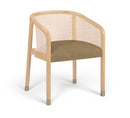 Sylvan - Vegan Leather Dining Chair (Set of 2) - Natural Frame