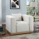Alfie - Linen Textured Fabic Chair