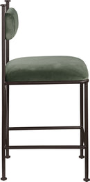 Monarch - Velvet Counter Stool (Set of 2)