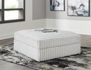 Stupendous - Oversized Accent Ottoman - Alloy