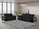 1126 - 5-Piece Modular Power Reclining Sofa And Loveseat Set In With 4 Power Recliners & Power Headrests