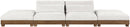 Turin - Chenille Fabric Upholstered Modular Sectional - Cream