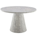 Kacey - Round Dining Table - Engineered Stone