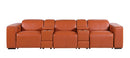 1224 - 5-Piece Modular Power Reclining Sofa In With 3 Power Recliners & Power Headrests