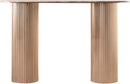 Cindra - Genuine Marble Top And Iron Base Console Table