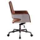 Kamau - Office Chair - Vintage Cocoa Top Grain Leather