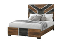 Optimus - Queen Bed - Black / Brown