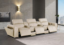 1224 - 5-Piece Modular Power Reclining Sofa In With 3 Power Recliners & Power Headrests