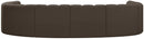 Arc - Boucle Fabric 8 Piece Modular Sofa