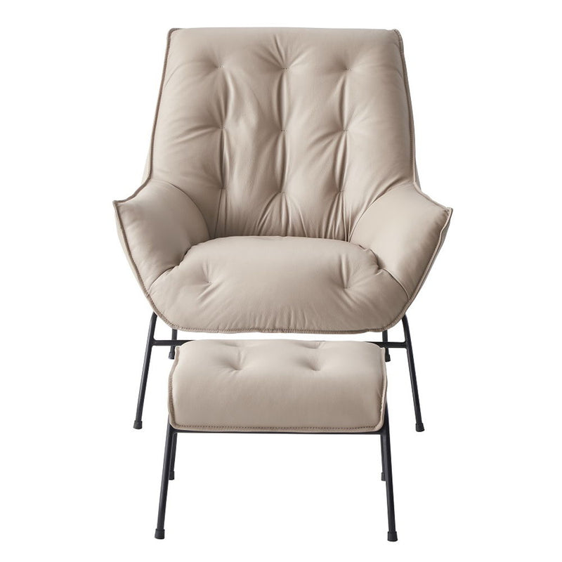 Zusa - Accent Chair & Ottoman