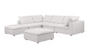 1100 - 6-Piece 3-Seat Sectional (Italian Fabric)
