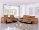 1116 - 6-Piece Modular Power Reclining Sofa And Console Loveseat Set In With 5 Power Recliners & Power Headrests