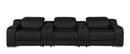 1116 - 5-Piece Modular Power Reclining Sofa In With 3 Power Recliners & Power Headrests