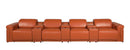 1126 - 7-Piece Modular Power Reclining Sofa In With 4 Power Recliners & Power Headrests