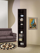 Eliam - 8-Shelf Bookcase - Cappuccino