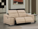 2679 - Genuine Leather Loveseat With Dual Power Recliners