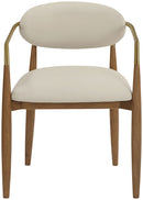 Riccio - Dining Arm Chair (Set of 2) - Walnut Frame