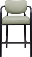 Serava - Vegan Leather Upholstered Bar Stool